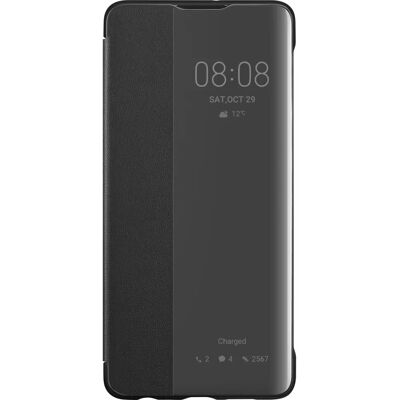Coque Flip Smart View Huawei P30 - Noir - Publicité Coque Flip Smart View Huawei P30 - Noir - Publicité