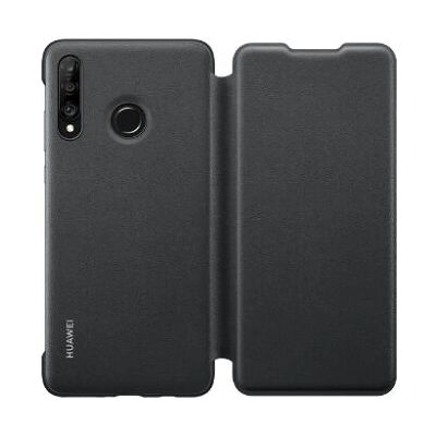 Huawei - P30 Lite - Noir - Étui portefeuille - Publicité Huawei - P30 Lite - Noir - Étui portefeuille - Publicité
