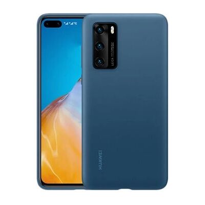 Huawei P40 Silikonisuoja - Sininen Huawei P40 Silikonisuoja - Sininen