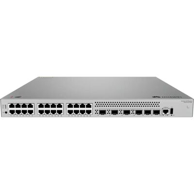 Huawei S530-24T4XE Managed Switch - 24 Portar - 10/100/1000 - 4 SFP+ - 2 10GbE - Rackmontering Huawei S530-24T4XE Managed Switch - 24 Portar - 10/100/1000 - 4 SFP+ - 2 10GbE - Rackmontering