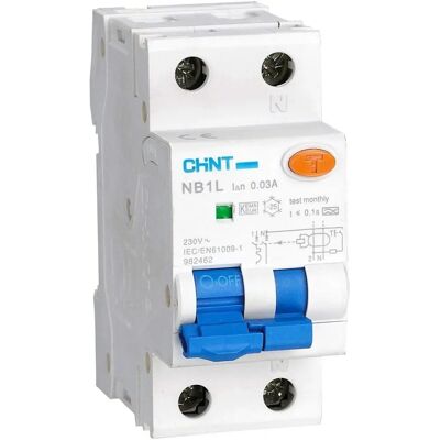 Interruttore differenziale 25A 30mA 4,5kA Chint Interruttore differenziale 25A 30mA 4,5kA Chint