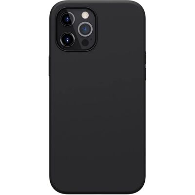 Nillkin Flex Pure Pro Series Silikon Hülle (Apple iPhone 12 Pro Max) - Smartphone Hülle, Schwarz Nillkin Flex Pure Pro Series Silikon Hülle (Apple iPhone 12 Pro Max) - Smartphone Hülle, Schwarz