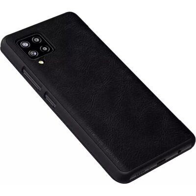 Custodia in pelle Nillkin Qin per Samsung Galaxy A42 5G - Nero Custodia in pelle Nillkin Qin per Samsung Galaxy A42 5G - Nero