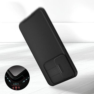 Coque hybride CamShield Pro Series Nillkin pour Galaxy S22 Plus - Publicité Coque hybride CamShield Pro Series Nillkin pour Galaxy S22 Plus - Publicité