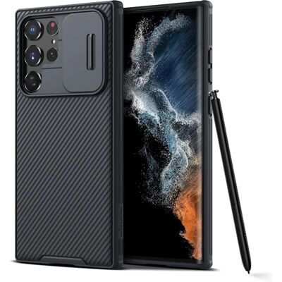 Custodia per fotocamera scorrevole Nillkin CamShield Pro per Samsung Galaxy S22 Ultra Custodia per fotocamera scorrevole Nillkin CamShield Pro per Samsung Galaxy S22 Ultra