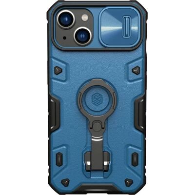Nillkin Blaues Armor Handyhülle mit Ringständer für iPhone 14 Plus Nillkin Blaues Armor Handyhülle mit Ringständer für iPhone 14 Plus