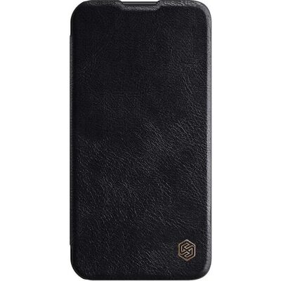 Nillkin Schwarzes Flip-Cover für iPhone 14 Pro Max - Schutz & Stil Nillkin Schwarzes Flip-Cover für iPhone 14 Pro Max - Schutz & Stil