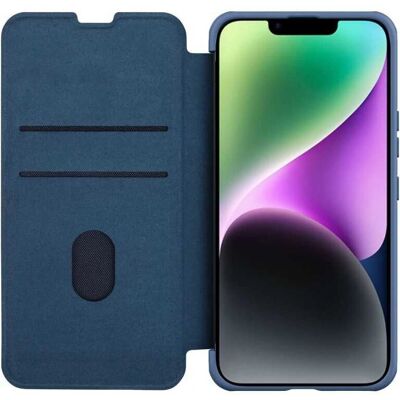 Nillkin Blå iPhone 14 Plus Cover - Tynd og Stødabsorberende Nillkin Blå iPhone 14 Plus Cover - Tynd og Stødabsorberende