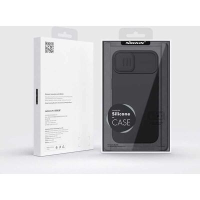 Nillkin Grüner Silikon-Kameraabdeckung iPhone 14 Plus Hülle Nillkin Grüner Silikon-Kameraabdeckung iPhone 14 Plus Hülle