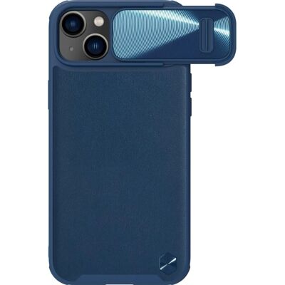 Nillkin Leder Handyhülle für iPhone 14 Plus - Kamerabeschichtung Nillkin Leder Handyhülle für iPhone 14 Plus - Kamerabeschichtung