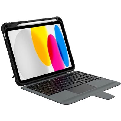 Černé pouzdro s klávesnicí pro iPad 10.9 - Ochrana tabletu Černé pouzdro s klávesnicí pro iPad 10.9 - Ochrana tabletu