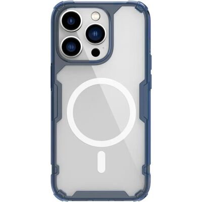 Nillkin iPhone 15 Pro Max MagSafe Blau Hülle Nillkin iPhone 15 Pro Max MagSafe Blau Hülle