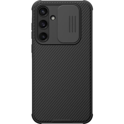 NILLKIN Samsung Galaxy A35 Schwarze Magnetische Handyhülle - Kameraschutz NILLKIN Samsung Galaxy A35 Schwarze Magnetische Handyhülle - Kameraschutz