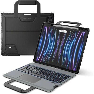 Nillkin Black Bumper GO Keyboard Case - Tablet & iPad Pro 12.9 - Backlit, Wireless Nillkin Black Bumper GO Keyboard Case - Tablet & iPad Pro 12.9 - Backlit, Wireless