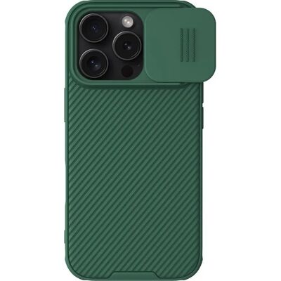 Nillkin CamShield PRO Hülle für iPhone 16 Pro Max Dunkelgrün - Smartphone Hülle Nillkin CamShield PRO Hülle für iPhone 16 Pro Max Dunkelgrün - Smartphone Hülle