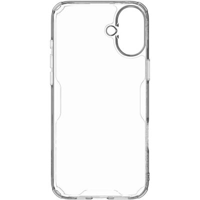 Nillkin iPhone 16 Pro Max Hülle - Transparent Weiß - Smartphone Cover Nillkin iPhone 16 Pro Max Hülle - Transparent Weiß - Smartphone Cover