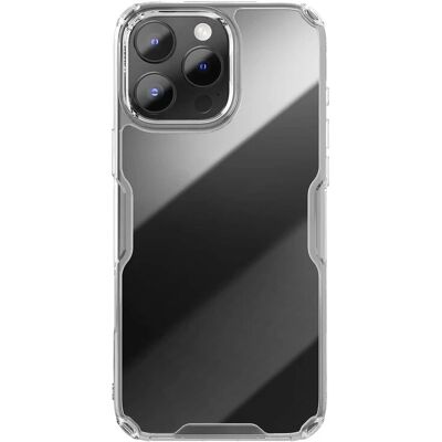 Nillkin Nature Pro Case für iPhone 16 Pro - transparent und weiß Nillkin Nature Pro Case für iPhone 16 Pro - transparent und weiß