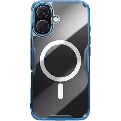 Nillkin Nature Pro MagSafe Hülle für iPhone 16 - Blau Nillkin Nature Pro MagSafe Hülle für iPhone 16 - Blau