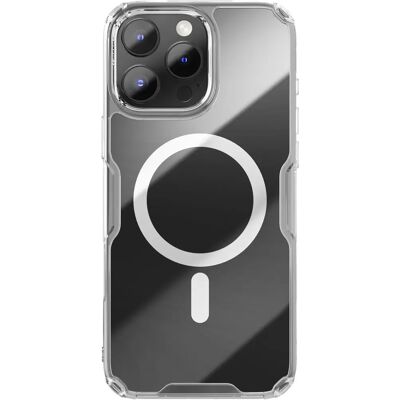 Nillkin coque magnétique TPU pour iPhone 16 Pro Max - Transparent Nillkin coque magnétique TPU pour iPhone 16 Pro Max - Transparent