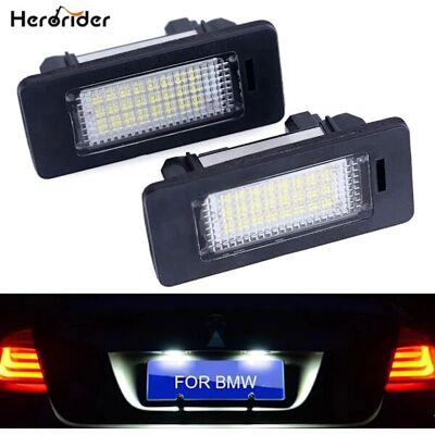 BMW E39 E60 Nummerpladelys 6000K Xenon Hvid - Nummerpladelys BMW E39 E60 Nummerpladelys 6000K Xenon Hvid - Nummerpladelys