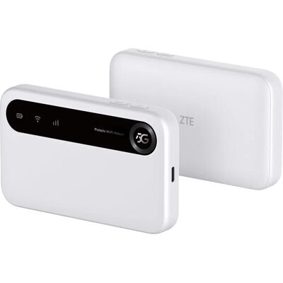 Routeur 5G ZTE U50 Wi-Fi6 Double Bande 4500mAh - Publicité Routeur 5G ZTE U50 Wi-Fi6 Double Bande 4500mAh - Publicité