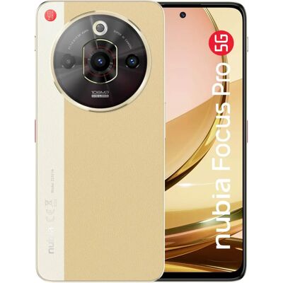 Nubia Hellbraun Focus Pro 5G - Smartphone Nubia Hellbraun Focus Pro 5G - Smartphone