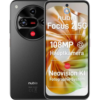 Nubia Focus 2 5G - Smartphone mit 6,7" Display, 8GB RAM, 256GB, 5000mAh Nubia Focus 2 5G - Smartphone mit 6,7" Display, 8GB RAM, 256GB, 5000mAh