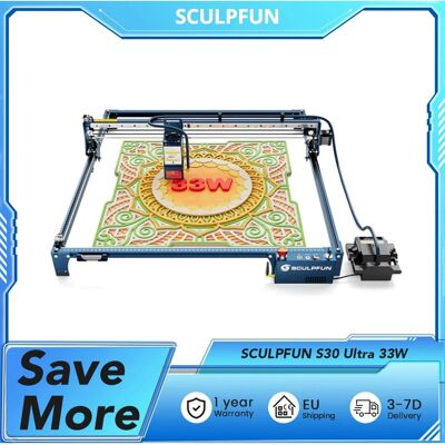 GB Market S30 Ultra Graveuse Laser - 600x600mm, 33W, Assistance Air - Publicité GB Market S30 Ultra Graveuse Laser - 600x600mm, 33W, Assistance Air - Publicité