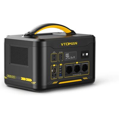 VTOMAN JUMP 2200 Portable Power Station 828/1548Wh LiFeP04 Solar Generator VTOMAN JUMP 2200 Portable Power Station 828/1548Wh LiFeP04 Solar Generator