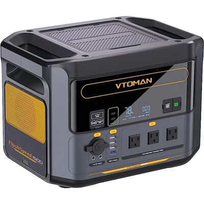 VTOMAN FlashSpeed 1500 Portable Power Station - 1548Wh, 3000W VTOMAN FlashSpeed 1500 Portable Power Station - 1548Wh, 3000W