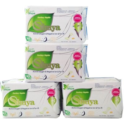 Supercienkie Wkładki Higieniczne Shuya Health - 30 sztuk - Oddychająca Organiczna Bawełna Supercienkie Wkładki Higieniczne Shuya Health - 30 sztuk - Oddychająca Organiczna Bawełna