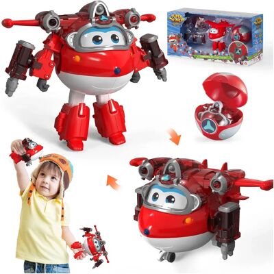 Super Wings Transforming Jett - Zabawka Super Wings Transforming Jett - Zabawka