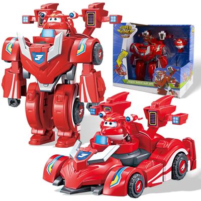 Auldey Toys Super Wings - Transformujące się Pojazd i 1 Transform-a-bot Jet - 5cm Auldey Toys Super Wings - Transformujące się Pojazd i 1 Transform-a-bot Jet - 5cm