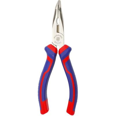 Pince à pointe d'aiguille Workpro - Courbe 6" 16 cm - Publicité Pince à pointe d'aiguille Workpro - Courbe 6" 16 cm - Publicité