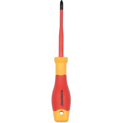 Workpro PZ2 Schraubenzieher - 10cm für Elektrik Workpro PZ2 Schraubenzieher - 10cm für Elektrik