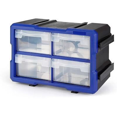Armadio multiuso Workpro Trasparente 4 cassetti Staccabile Armadio multiuso Workpro Trasparente 4 cassetti Staccabile