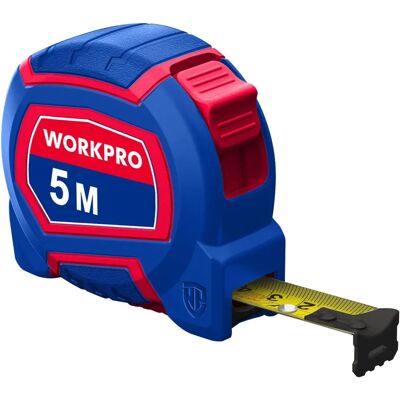 Workpro Nylon Maßband 5m - Robust & Genau Workpro Nylon Maßband 5m - Robust & Genau