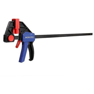 Workpro Einhandklemme - 45 cm Nylon - Heimwerkerwerkzeug Workpro Einhandklemme - 45 cm Nylon - Heimwerkerwerkzeug