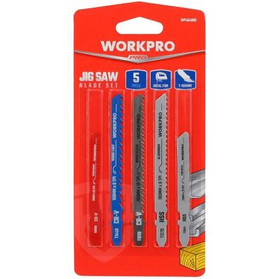 TRABAJOPRO 5 Stück Stichsäbelsatz für Holz und Metall TRABAJOPRO 5 Stück Stichsäbelsatz für Holz und Metall