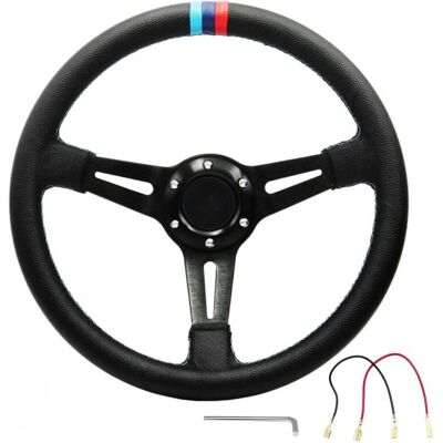 BMW - HW-0034 - 35 cm - Μαύρο - Τιμόνι BMW - HW-0034 - 35 cm - Μαύρο - Τιμόνι