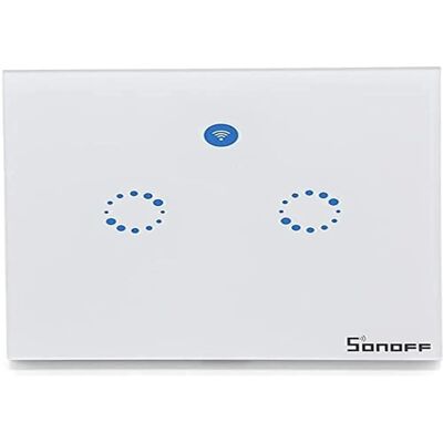Sonoff T1EU2C-TX Wi-Fi Inteligentny Włącznik Ścienny - Oświetlenie & Automatyka domu Sonoff T1EU2C-TX Wi-Fi Inteligentny Włącznik Ścienny - Oświetlenie & Automatyka domu
