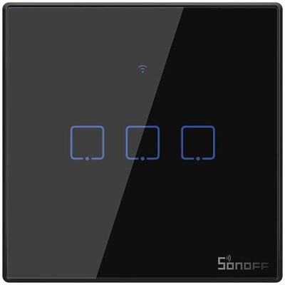 Sonoff Smart Switch T3 EU - 3 Kanäle - WiFi + RF Sonoff Smart Switch T3 EU - 3 Kanäle - WiFi + RF