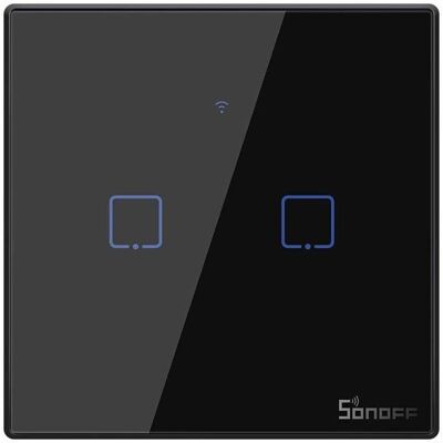 Interruttore intelligente Sonoff a 2 canali touch WiFi Interruttore intelligente Sonoff a 2 canali touch WiFi
