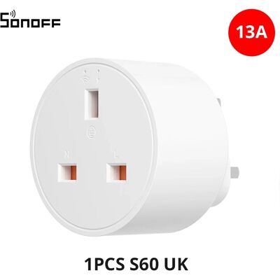 SONOFF S60 Wi-Fi Smart Plug - Type G UK SONOFF S60 Wi-Fi Smart Plug - Type G UK