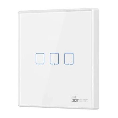 Sonoff Chytrý bezdrátový nástěnný vypínač - 3 kanály - RF 433MHz Sonoff Chytrý bezdrátový nástěnný vypínač - 3 kanály - RF 433MHz