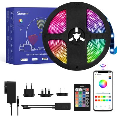 SONOFF L2 Bande LED RGB WiFi - Contrôle, Voix, Musique - Publicité SONOFF L2 Bande LED RGB WiFi - Contrôle, Voix, Musique - Publicité