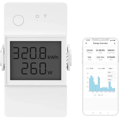 SONOFF POW Elite 20A WLAN Smart Switch - Energieüberwachung SONOFF POW Elite 20A WLAN Smart Switch - Energieüberwachung
