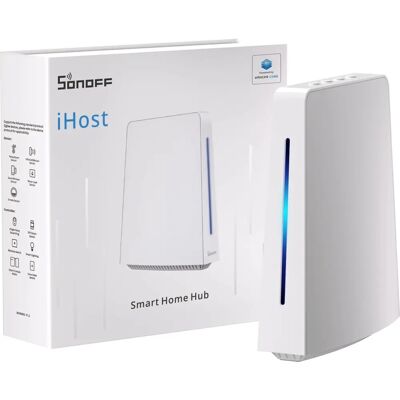 SONOFF iHost Zigbee Hub - Lokale Serversteuerung, Ethernet, Offene API, 128 Geräte SONOFF iHost Zigbee Hub - Lokale Serversteuerung, Ethernet, Offene API, 128 Geräte