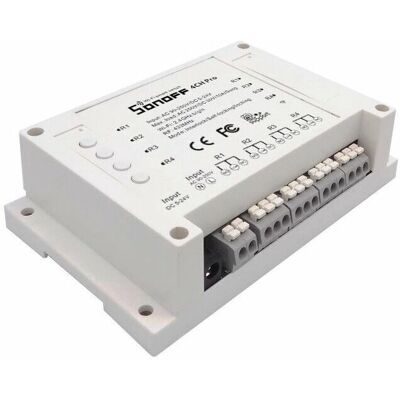 Interruttore intelligente SONOFF 4ch Pro R2 - Controllo Wi-Fi 4 canali Interruttore intelligente SONOFF 4ch Pro R2 - Controllo Wi-Fi 4 canali