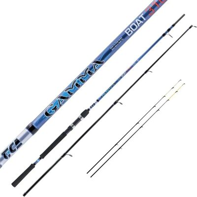 Tica Gamma Boat Fishing Rod - 3.10m, 50-250g, Blue/Black Tica Gamma Boat Fishing Rod - 3.10m, 50-250g, Blue/Black